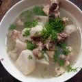 Cooksnap của Thu Mèo khi họ làm theo món Canh đuôi heo nấu khoai sọ