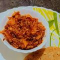 Yamini Naresh Bharti का कुकस्नैप जब उन्होंने लहसुन प्याज़ टमाटर की चटनी (lahsun pyaz tamatar ki chutney recipe in Hindi) बनाया था।