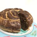 Cooksnap dari Regita Widhayu untuk resep Cake zebra kukus moist bgt, gk seret