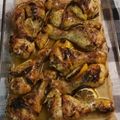 El cooksnap de El Jorge cuando hizo Muslos de pollo asados con limón, orégano y ajo {receta griega}.