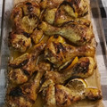 El cooksnap de El Jorge cuando hizo Muslos de pollo asados con limón, orégano y ajo {receta griega}.