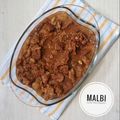 Cooksnap dari Aini mama 2N 2R untuk resep Malbi daging sapi palembang