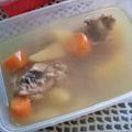 Cooksnap dari fardilla untuk resep 26. Sup Ayam Bawang Putih - Lobak