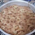 El cooksnap de Cyn Thia cuando hizo Tarta de manzana con crumble.