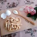 کوک اسنپ 👩‍🍳Hamideh بعد از امتحان کردن فتوچینه (Fettuccine) - پاستای تازه.