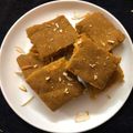 Chutki का कुकस्नैप जब उन्होंने बेसन की बर्फी (besan ki barfi recipe in Hindi) बनाया था।