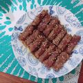 劉美華 的 (超簡單+零失敗) 和風蔥肉捲 cooksnap