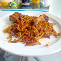El cooksnap de Sara PA cuando hizo Fideua de cerdo.