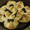 El cooksnap de Julia Vecchiarelli cuando hizo “Empanada” (tarta) gallega.