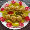 Satya Pandey का कुकस्नैप जब उन्होंने वेज मोमोज (veg momos recipe in hindi) बनाया था।