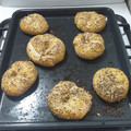 El cooksnap de Pablo Eduardo Torres cuando hizo Bagels 100% New YorK.