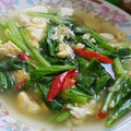 Cooksnap dari Atin Ventola untuk resep Tumis Telur Caisim / Sawi Hijau