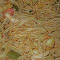 Khalida Misbah's cooksnap of when they made Veggie Spaghetti.