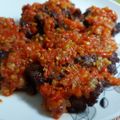Cooksnap dari Rosa Mery untuk resep Dendeng Balado Basah Khas Minang