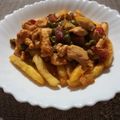 Szilvia Moldovánné Nagy Cooksnap-ja, amikor elkészítette a(z) Zöldborsós-gombás csirkeragu receptet.