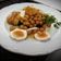 La cooksnap de Zaida TC @alquimiasfood cuando cocinó Bacalao con garbanzos en salsa de nata