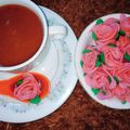 Cooksnap dari Yanti Sifaa untuk resep Roti Jala Rose Kuah Kinca