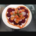 Rakhi Gupta का कुकस्नैप जब उन्होंने सलाद (salad recipe in Hindi) बनाया था।