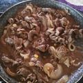 El cooksnap de river cuando hizo Hígado de res encebollado.