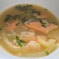 今晚打老虎 的 奶油洋蔥鮭魚味增湯 cooksnap