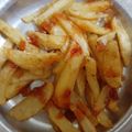 Saira Abdullah's cooksnap of when they made French fries.