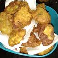 El cooksnap de Santiago cuando hizo Buñuelos de lechuga y Rúcula.