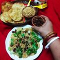 Lisha Ghosh's cooksnap of when they made পাপড়ি চাট(Papri chaat recipe in bengali).