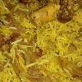 صورة من لطيفة محمد، شاركها بعد تجربة وصفة رز برياني باللحم لذيذ جداً 💛