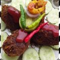 Pinki Chakraborty's cooksnap of when they made প্রন সোয়া কাবাব (prawn soya kebab recipe in Bengali).