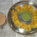 Sangita Vyas's cooksnap of when they made ઇન્સ્ટન્ટ ખમણ ઢોકળી.