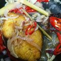 Cooksnap Rabia Adawiyah semasa beliau membuat Ikan tengiri masak cuka.