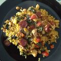 El cooksnap de Maite M cuando hizo Arroz con garbanzos y espinacas.