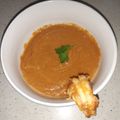 El cooksnap de MaryGlory cuando hizo Vasitos de crema de gambón.