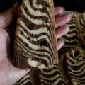 Meena Parajuli का कुकस्नैप जब उन्होंने एगलेस ज़ेबरा केक (Eggless Zebra cake recipe in Hindi) बनाया था।