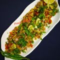 Prachi Mayank Mittal का कुकस्नैप जब उन्होंने स्प्राउट चाट (Sprouts chaat recipe in hindi) बनाया था।