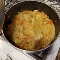 El cooksnap de José Amezcua Medina cuando hizo Pollo guisado con Quinoa y vegetales.