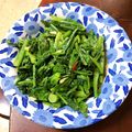 Lin Shu Jhen 的 蒜炒A菜 cooksnap