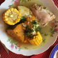 El cooksnap de nelson cuando hizo Cazuela de pollo para dos.