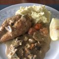 Cooksnap dari Cooking with me untuk resep Chicken mushroom scallopini (ayam masak scallopini)