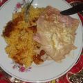 El cooksnap de Kattyca cuando hizo Pasticho de cerdo y jamón.