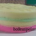 Cooksnap dari She Ros untuk resep Bolu kukus pelangi