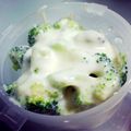 Gisselamanda's cooksnap of when they made Broccoli with Cheese Sauce (3 points).