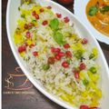 Swati Bharadwaj's cooksnap of when they made ফ্রাইড রাইস (fried rice recipe in Bengali).