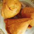 Satviri का कुकस्नैप जब उन्होंने समोसे (samose recipe in Hindi) बनाया था।