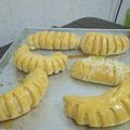 Cooksnap dari Revi Nuryani untuk resep ROTI isi PISANG COKLAT KEJU🍞🍌🍫