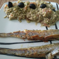 El cooksnap de Eva cuando hizo Aperitivo de aguacates rellenos al aroma de albahaca - veggie.