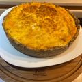 El cooksnap de Rosana Rodriguez cuando hizo Tarta de calabaza y crema de choclo (integral).