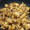 El cooksnap de Mape Yegüez cuando hizo Salsa Teriyaki con pollo.