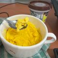 El cooksnap de Rocio Noel Andreoli cuando hizo Flan en taza al microondas.