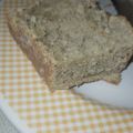 El cooksnap de Maru cuando hizo Budín de avena y banana.
